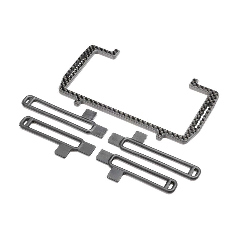Losi Battery Mount Set Carbon 22X/22X-T RC Car Part