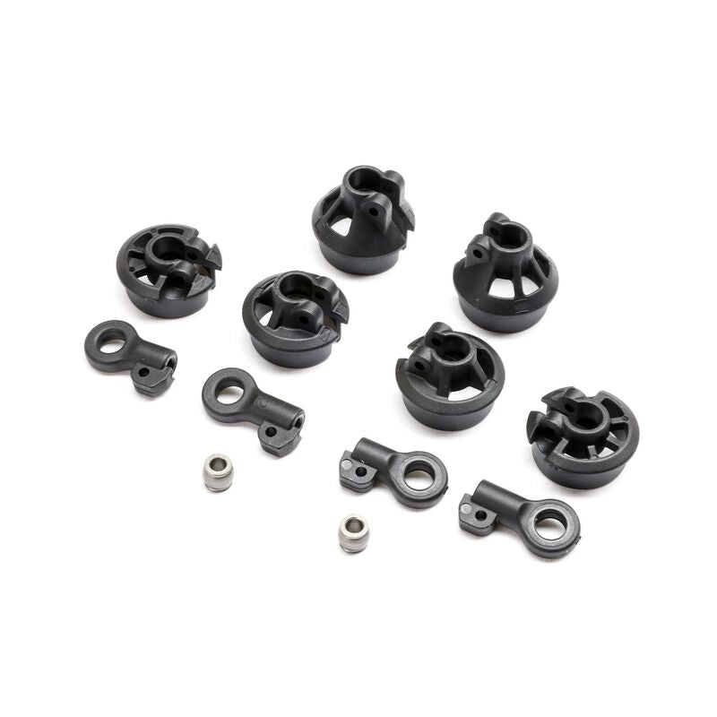 Losi TLR-1119 Spring Cups, Shock Ends, 13mm: 22X/22X-T (9255890616557)