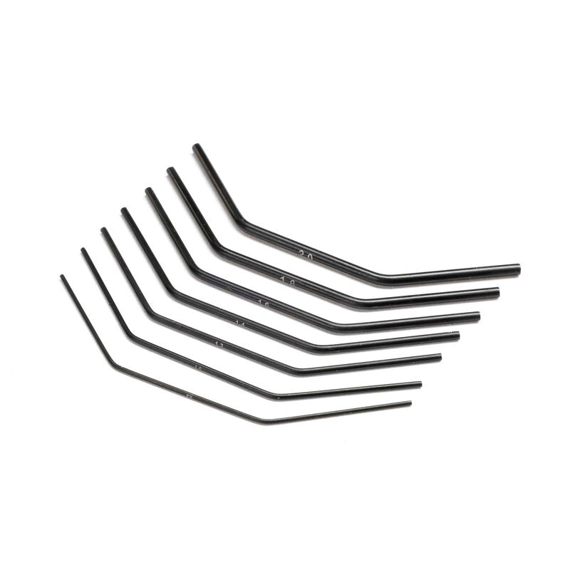 Losi Front Bar Even Sizes for 22X/22X-T RC Sway Bar Set