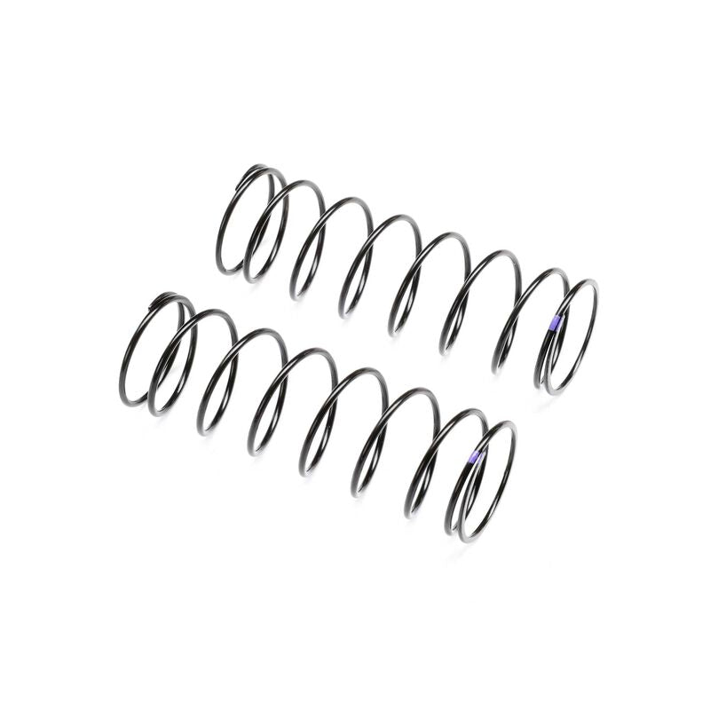 Losi TLR-1208 Rear Springs, Purple, 2.54lb, 13mm (2) (9255892418797)
