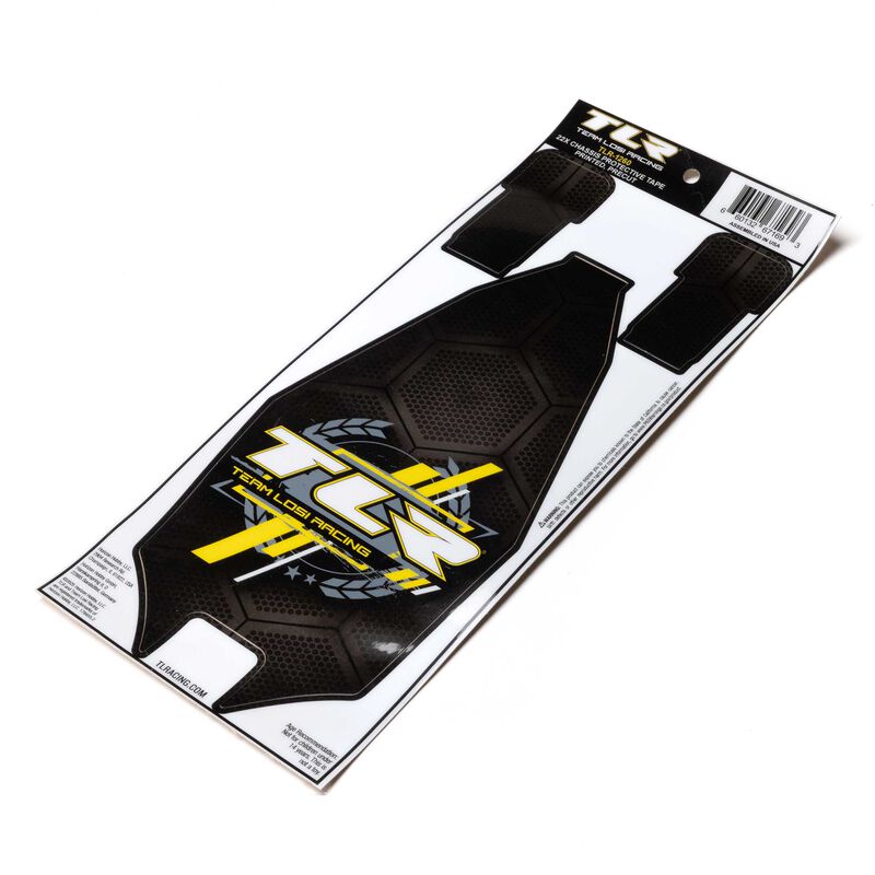 Losi 22X Chassis Protective Tape Printed Precut RC Car Part