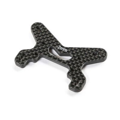 TLR TLR-1306 Carbon Front Shock Tower -2mm
