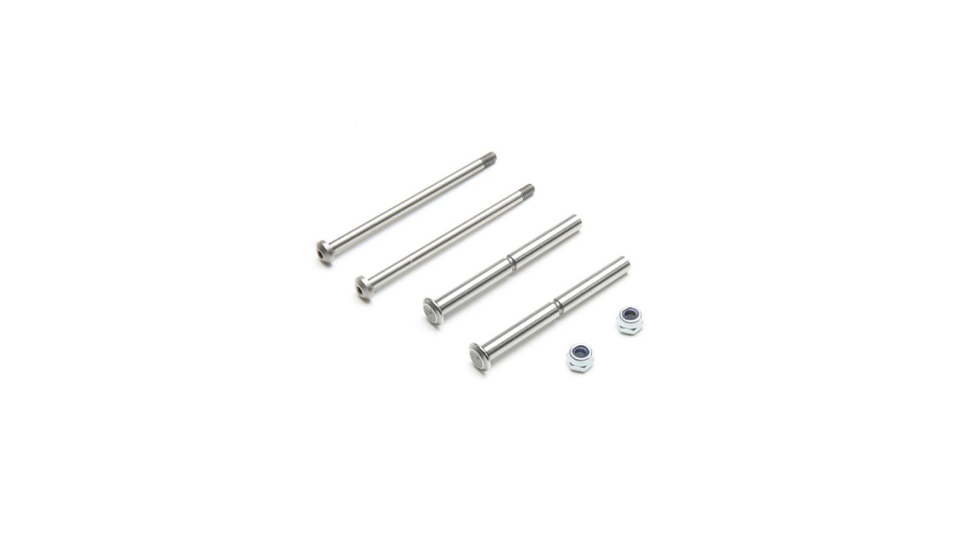 TLR LOSI TLR234098 Front Hinge Pin and King Pin Set Polished: All 22 (8347102544109)