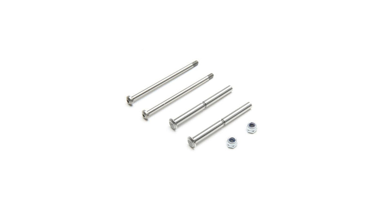TLR LOSI TLR234098 Front Hinge Pin and King Pin Set Polished: All 22 - Hobby City NZ (8347102544109)
