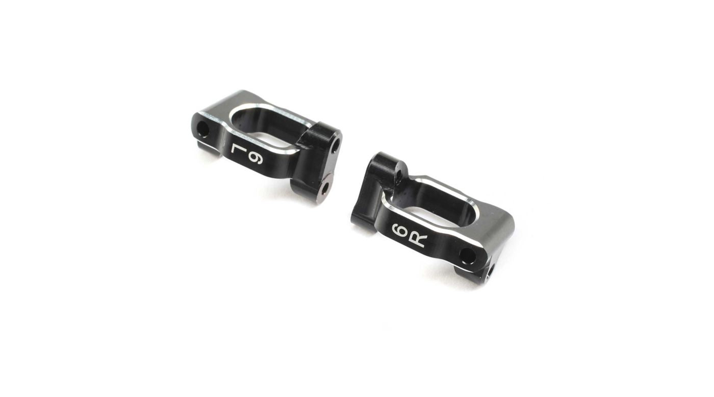 Losi 6 Degree Aluminium Blocks 22X-4 RC Caster Block