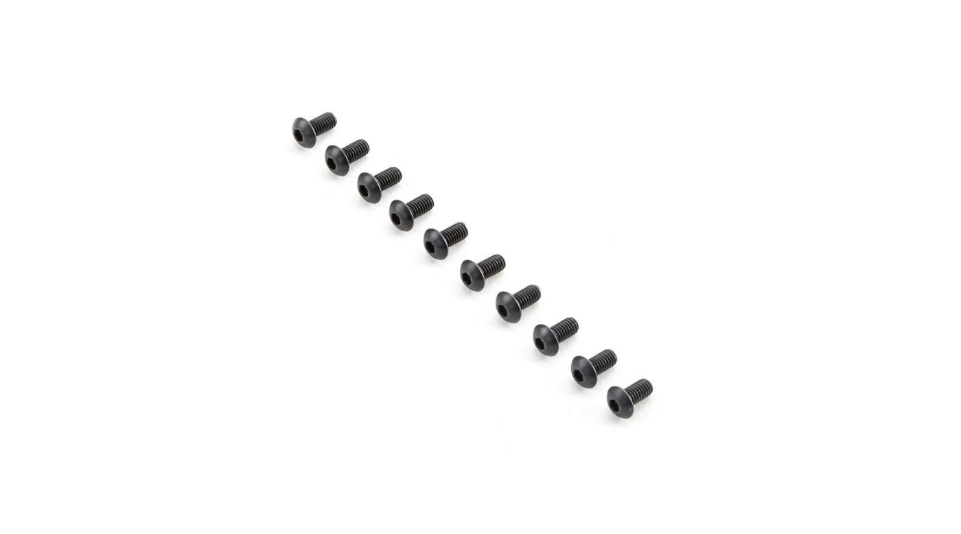 TLR LOSI TLR255005 Button Head Screws M4x8mm (10) (8347856208109)