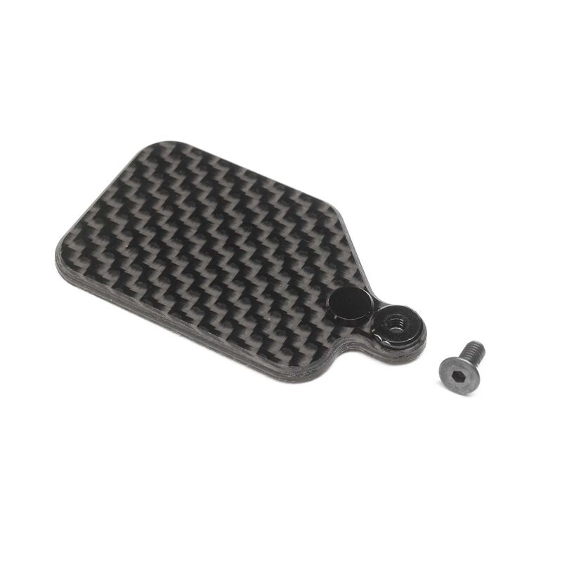 TLR TLR331060 Carbon Receiver Mounting Plate 22X-4