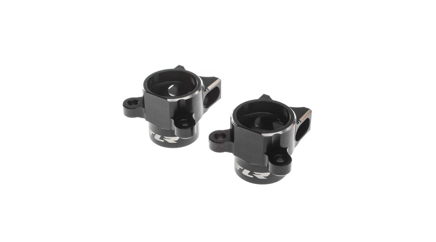 Losi VHA Rear Hub Body Set Aluminium Black RC Hub