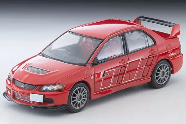 Tomica TMC33373 LV-N349c Mitsubishi Lancer Evolution IX MR GSR Ralliart Red Diecast Model Car