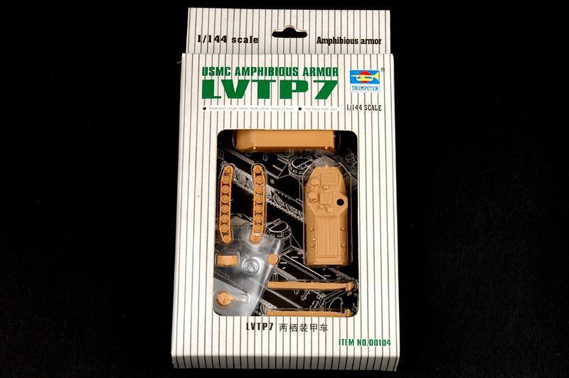 Trumpeter 00104 1/144 LVTP7 Amphibious armor (8967475790061)