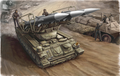 Trumpeter 00361 1/35 Russian SAM-6 antiaircraft missile (9120477118701)