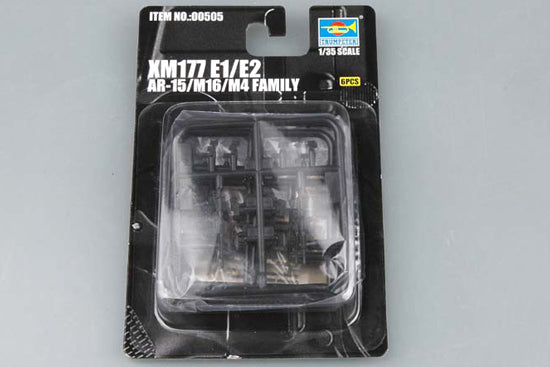 Trumpeter 00505 1/35 AR-15/M16/M4 FAMILY-XM117 (8967475986669)