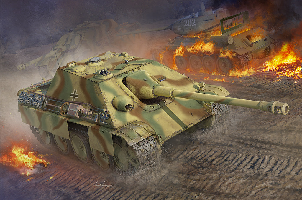 Trumpeter 00935 1/16 Sd.Kfw.173 Jagdpanther Late (8967476216045)