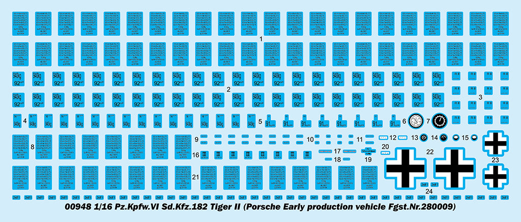 Trumpeter 00948 Porsche Early production vehicle Fgst.Nr (9120477184237)