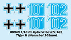 Trumpeter 1/16 Pz.Kpfw.VI Sd.Kfz.182 Tiger II (Henschel 105mm) (4)