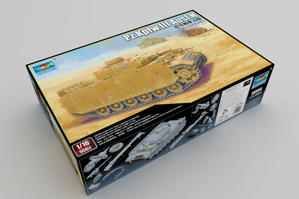 Trumpeter 1/16 Pz.Kpfw.III Ausf.N (2)
