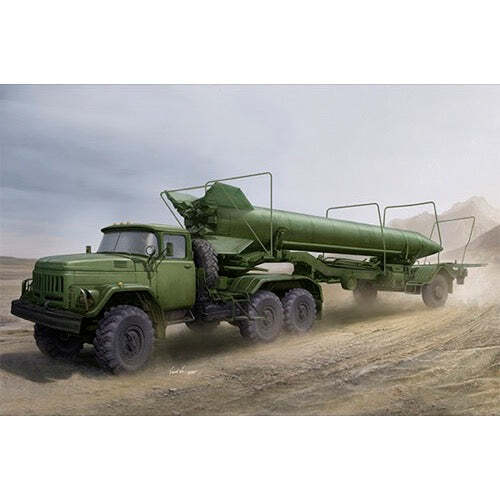 Trumpeter 01081 1/35 Soviet Zil-131V tow 2T3M1 Trailer with 8K14 Missile - Hobby City NZ (8967476773101)