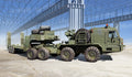 Trumpeter 01086 1/35 BAZ-6403 with ChMZAP-9990-071 trailer (8967476871405)