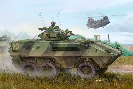 Trumpeter 01502 1/35 Canadian Grizzly 6x6 APC (8967477166317)