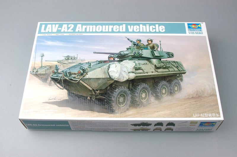 Trumpeter 01521 1/35 LAV-A2 8X8 wheeled armoured vehicle (9120477642989)