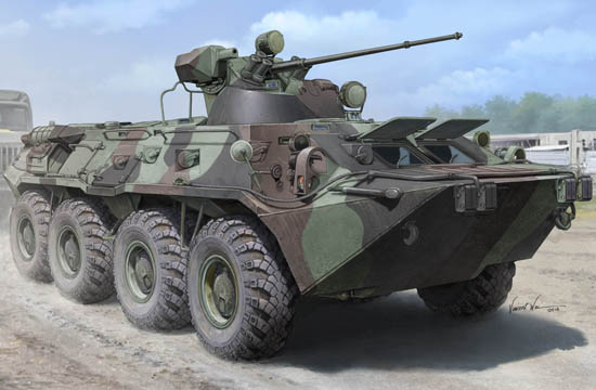 Trumpeter 01595 1/35 Russian BTR-80A APC (8967477297389)
