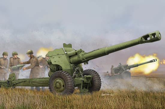 Trumpeter 02333 1/35 Soviet 152mm Towed Gun-howitzer M1955 (D-20)