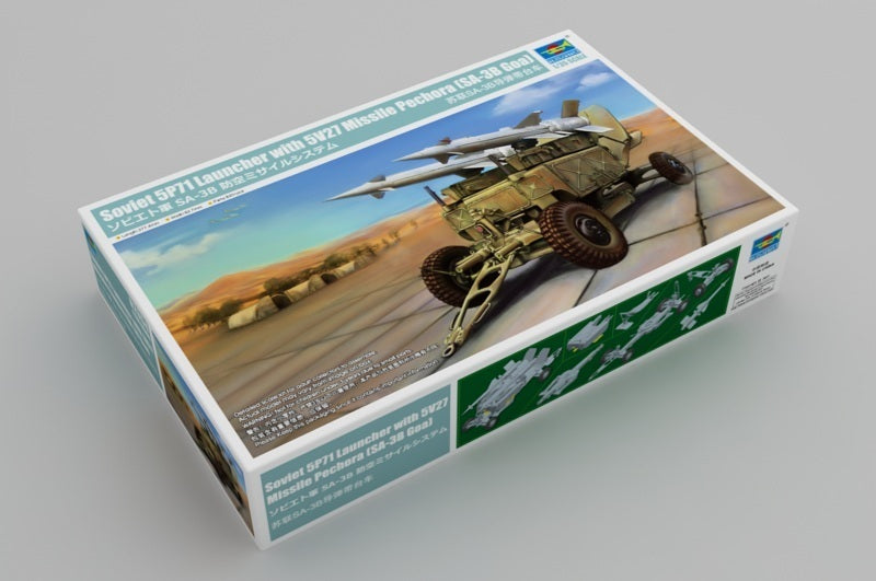 Trumpeter 02354 1/35 Soviet 5P71 Launcher with 5V27 Missile Pechora (SA-3B Goa) (8967477788909)