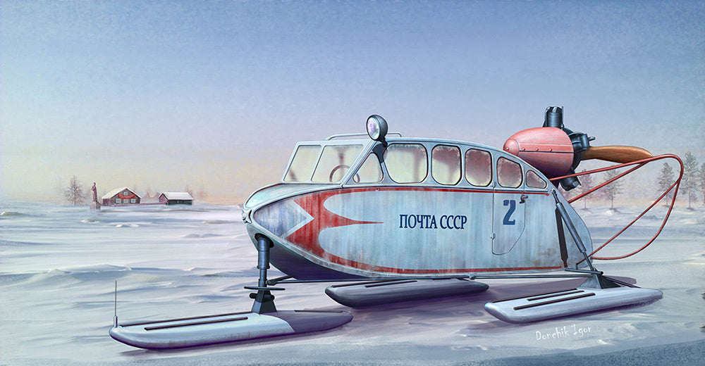 Trumpeter 02355 1/35 Soviet NKL-6 Aerosan (8967477821677)