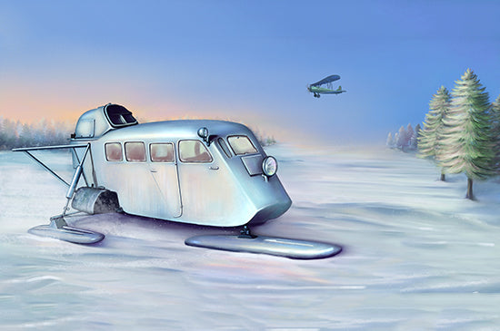 Trumpeter 02356 1/35 Soviet Aerosan KM-4 (8967477854445)