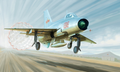 Trumpeter 02859 1/48 J-7A Fighter (8967478083821)