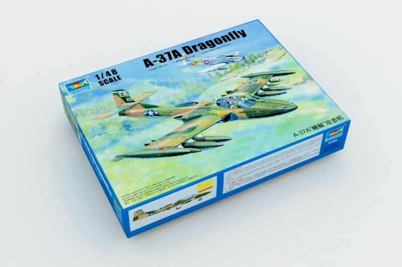 Trumpeter 2888 1/48 US A-37A Dragonfly Light (2)