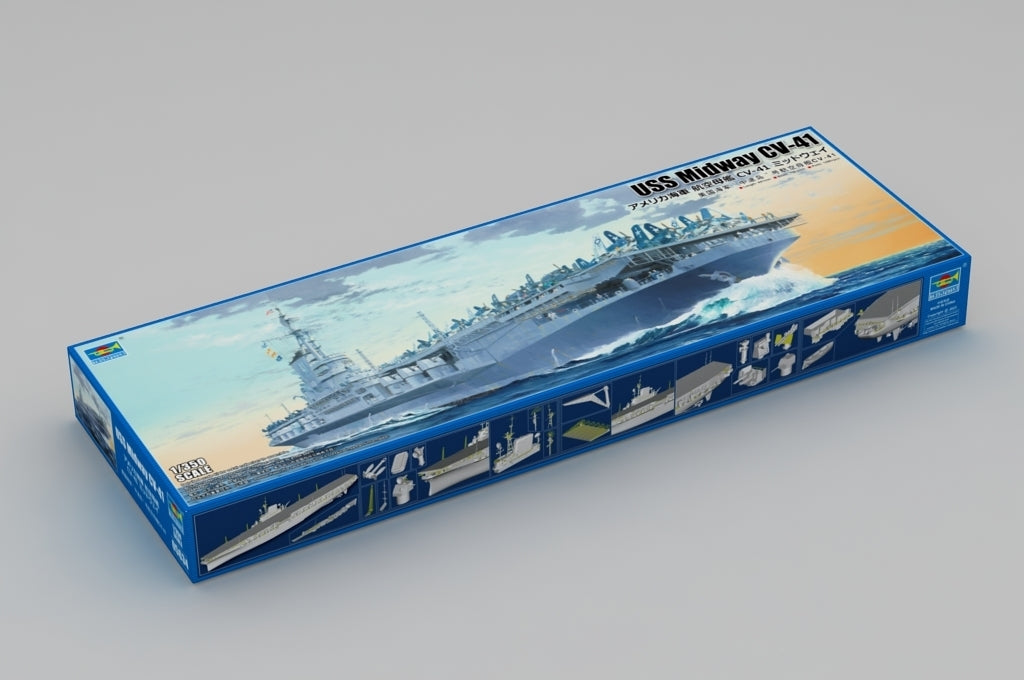 Trumpeter 05634 1/350 USS Midway CV-41 (8967479656685)