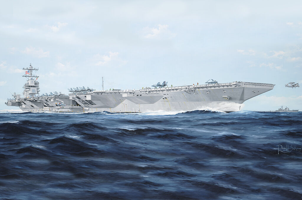 Trumpeter 05638 1/350 USS Gerald R.Ford CVN-78 (8967479820525)
