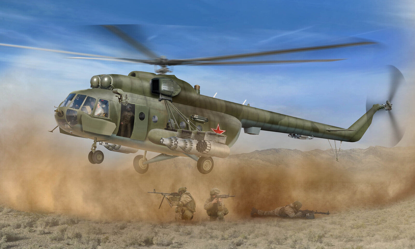 Trumpeter 05815 1/48 Mi-8 Hip (8967479886061)