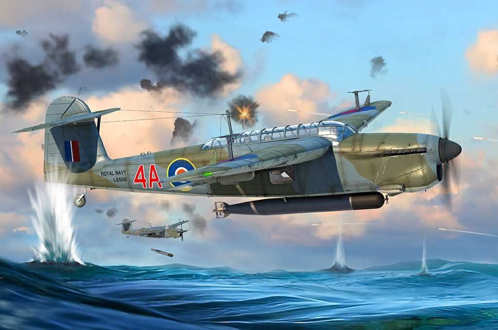Trumpeter 05825 1/48 Royal Navy Fairey Barracuda Mk11 Torpedo Bomber - Hobby City NZ
