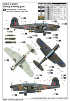 Trumpeter 1/48 Royal Navy Fairey Barracuda Mk11 Torpedo Bomber (3)