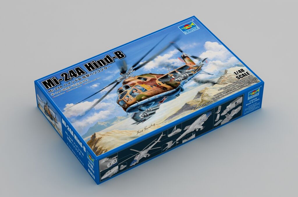 Trumpeter 05828 1/48 Mi-24A Hind-B (9120479314157)