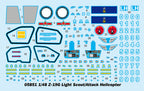 Trumpeter 1/48 Z-19G Light Scout/Attack Helicopter (4)