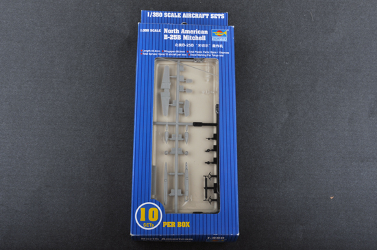Trumpeter 06201 1/350 B25B Mitchell (10pcs./box) (9120479477997)