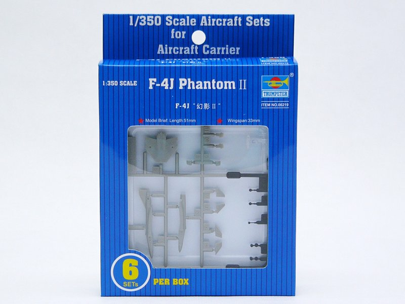 Trumpeter 06219 1/350 F-4J Phantoms II (8967480672493)