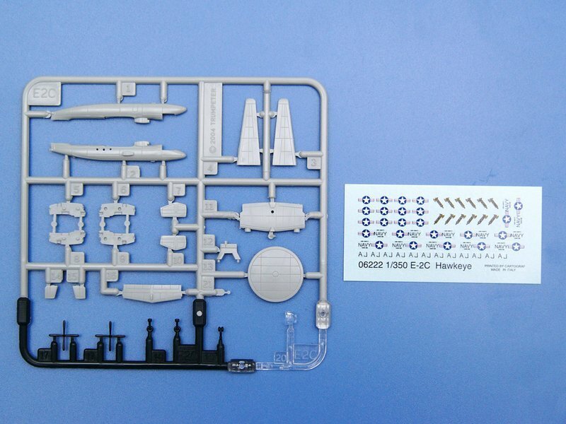 Trumpeter 06222 1/350 E-2C Hawkeye Warning (6pcs. per box) (9120479510765)