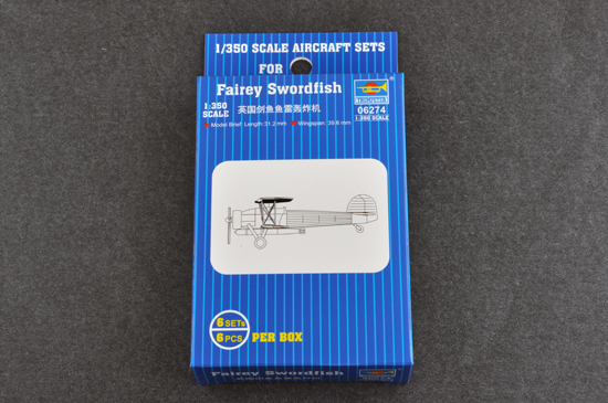 Trumpeter 06274 1/350 Fairey Swordfish (9120479641837)