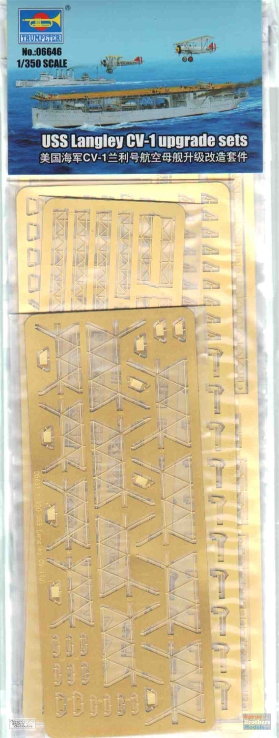 Trumpeter 06646 1/350 USS Langley CV-1 Upgrade Set (8967481327853)