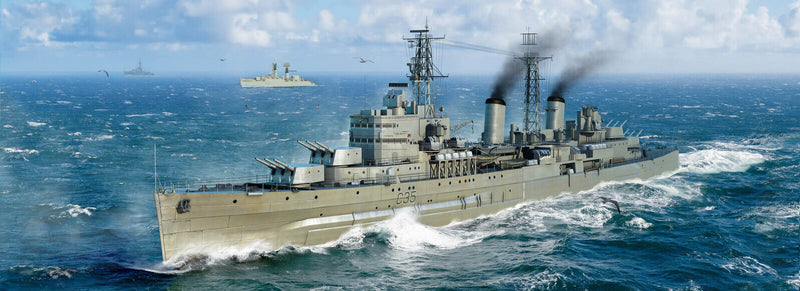 Trumpeter 06702 1/700 HMS Belfast 1959 - Hobby City NZ (8967481426157)