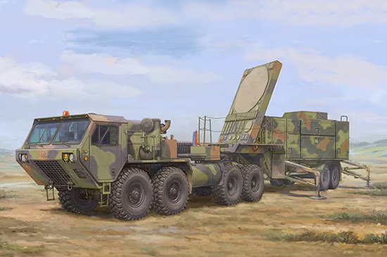 Trumpeter 07159 1/72 MPQ-53 C-Band Tracking Radar (8967481884909)