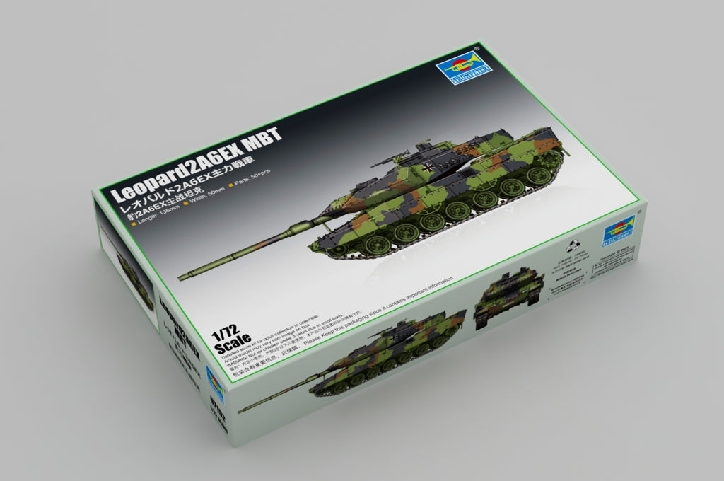 Trumpeter 07192 1/72 Leopard2A6EX MBT (8967482147053)