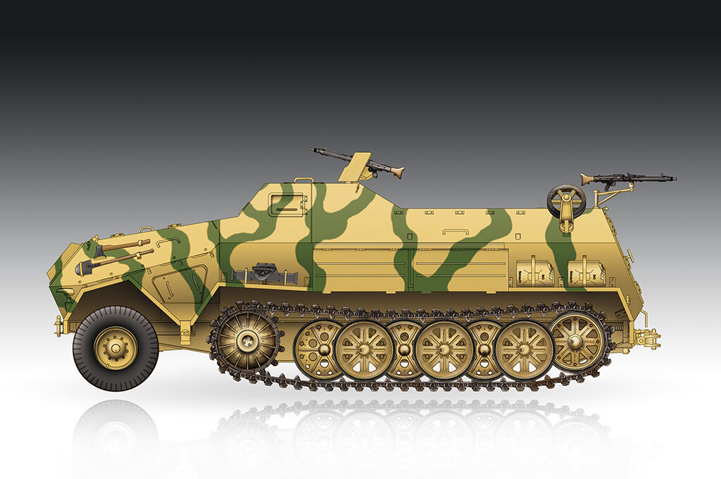 Trumpeter 07404 1/72 Sd.Kfz.8 Gepanzerte 12t (9120480624877)