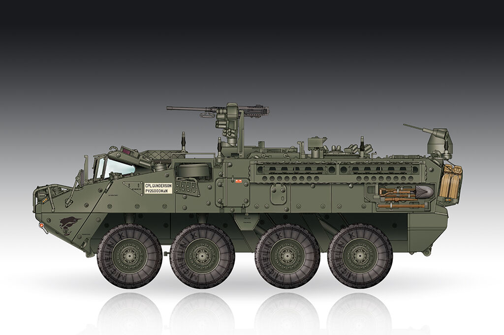 Trumpeter 07423 1/72 M1130 Stryker Command Vehicle - Hobby City NZ