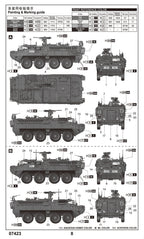 Trumpeter 1/72 M1130 Stryker Command Vehicle (2)