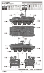 Trumpeter 1/72 US Army M1131 Stryker FSV (3)
